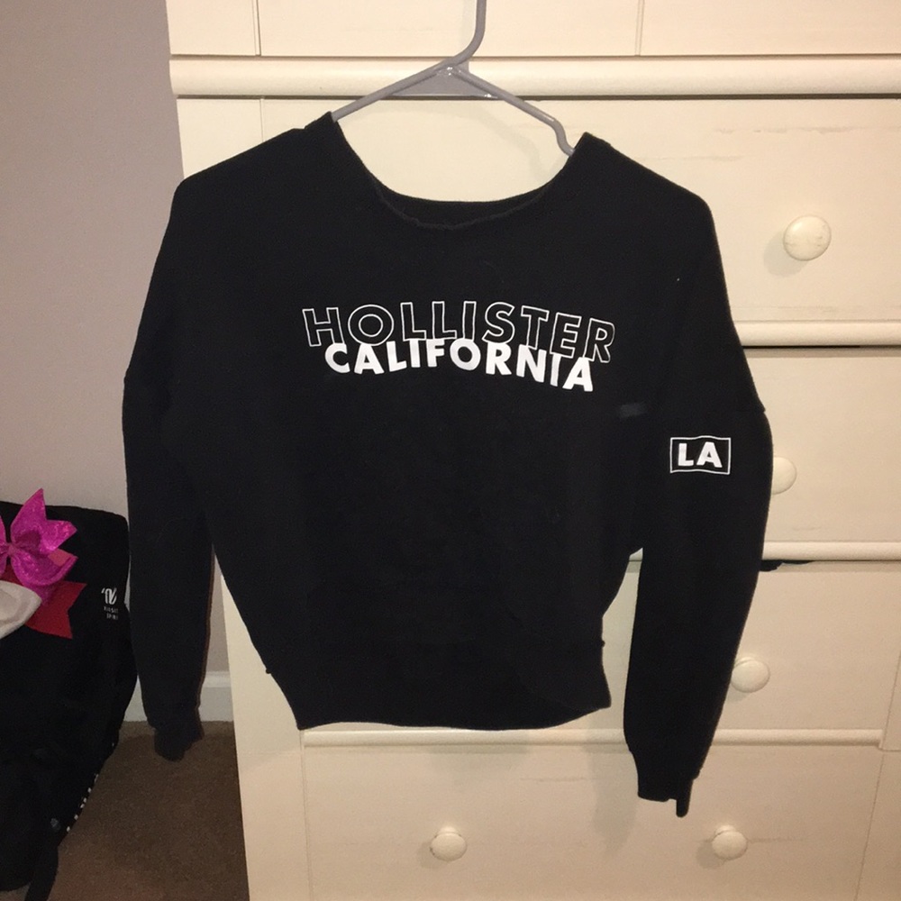Hollister cropped sweater